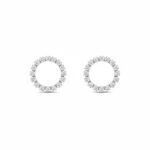 گوشواره میخی تنیسی دایره