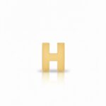 مدال حرف H مات
