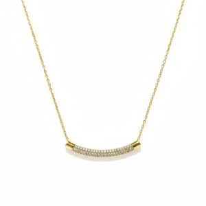 گردنبند خط نگین