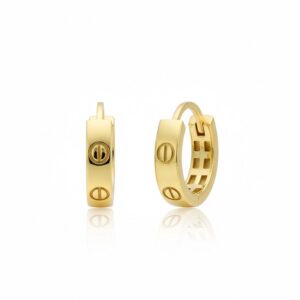 گوشواره بیضی کارتیه لاو