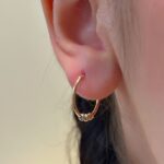 گوشواره حلقه ای گوی دار2