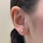 گوشواره میخی پروانه ریز