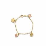 دستبند بچگانه آویز دار ببعی