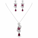 نیم ست یاقوت سرخ