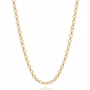 گردنبند زنجیری رولو تراش